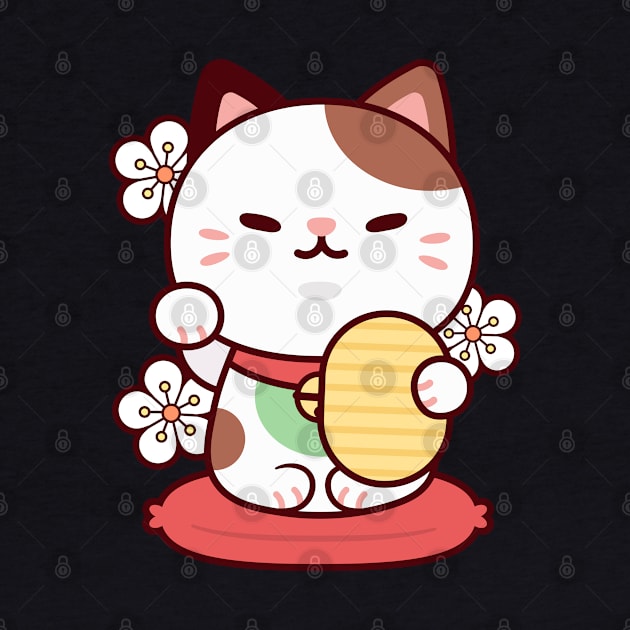 Maneki Cat Kawaii by kudasai